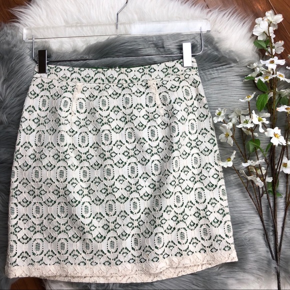 Anthropologie Dresses & Skirts - 3/$25 Anthropologie|Edme & Esyllte Aine Lace Skirt